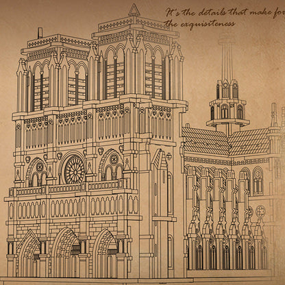 Notre Dame  | 3D Puzzle