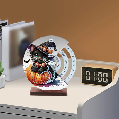 Halloween Cat | Calendar | Diamond Painting