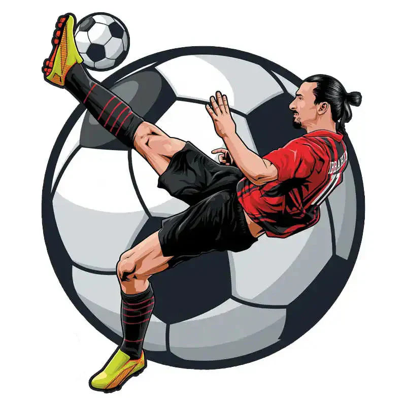 Zlatan Ibrahimović Bicycle Kick | 2D Wooden Puzzle