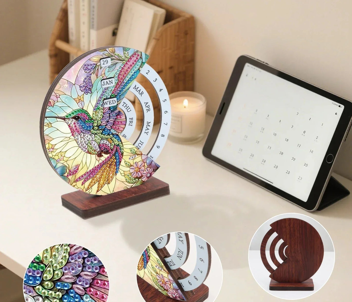 Colorful Bird | Calendar | Diamond Painting