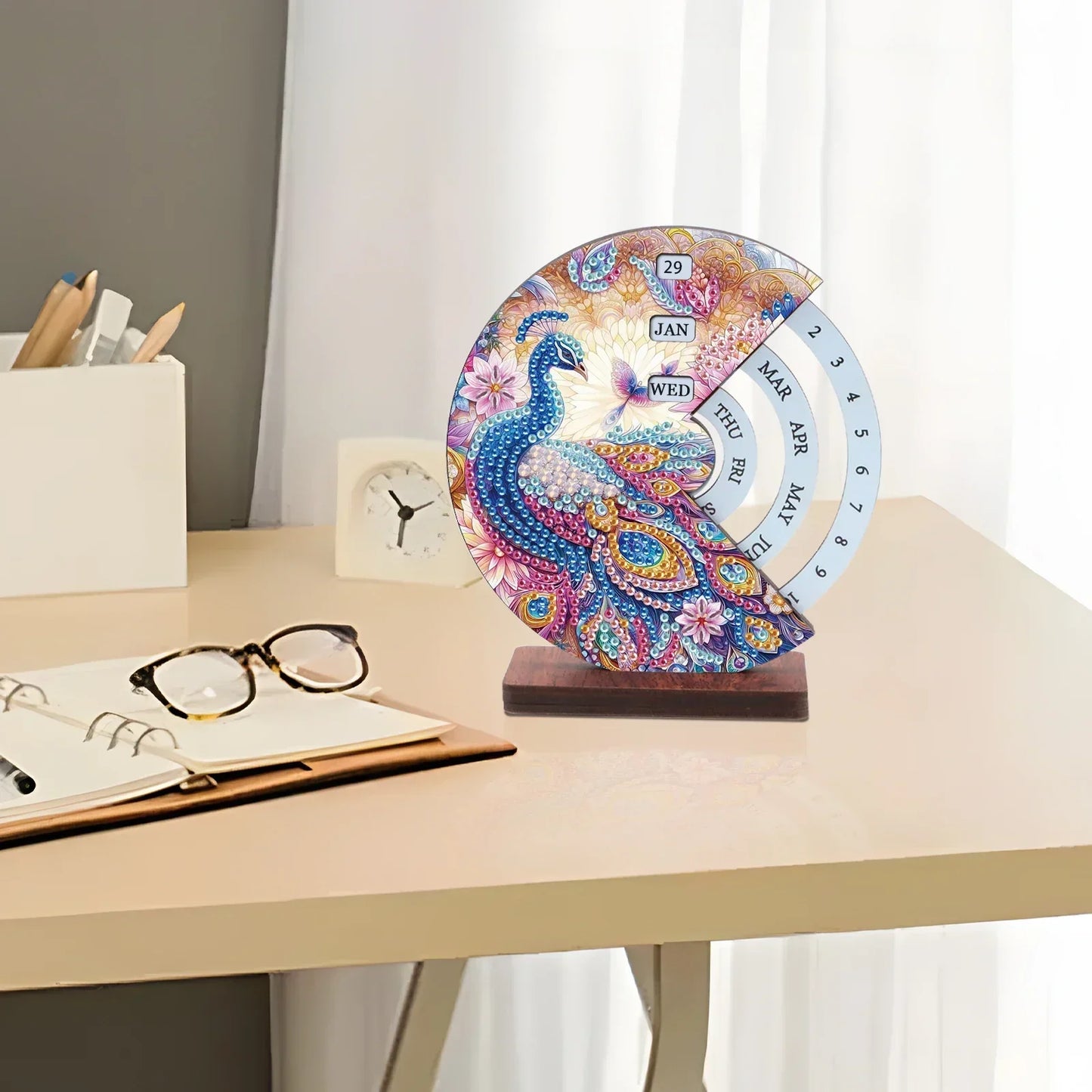 Peacock | Calendar | Diamond painting