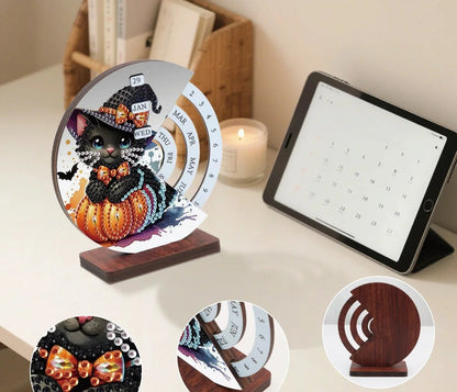 Halloween Cat | Calendar | Diamond Painting