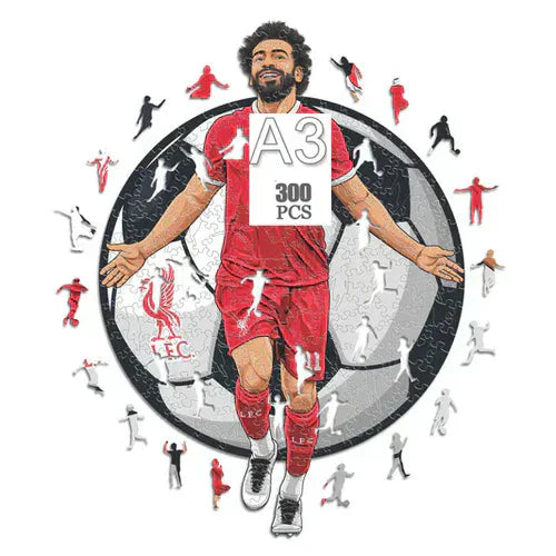 Mohamed Salah | 2D Wooden Puzzle
