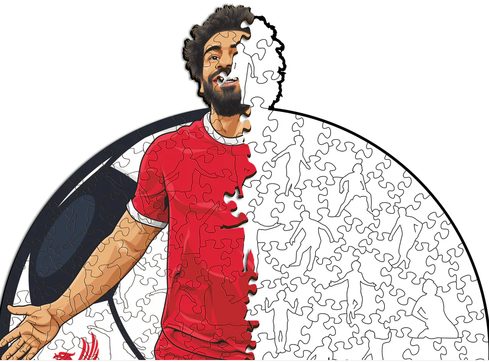 Mohamed Salah | 2D Wooden Puzzle