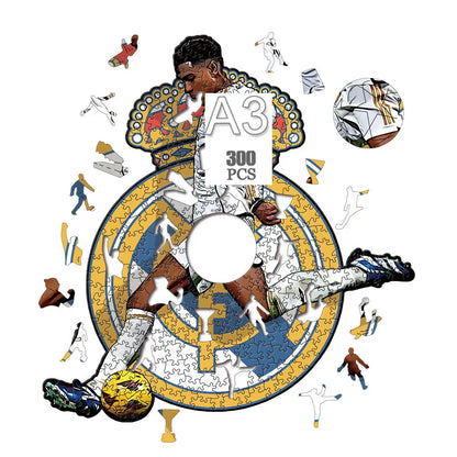 Jude Bellingham Shot | 2D Wooden Puzzle