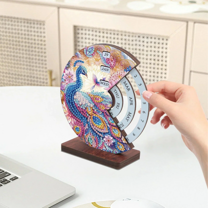 Peacock | Calendar | Diamond painting
