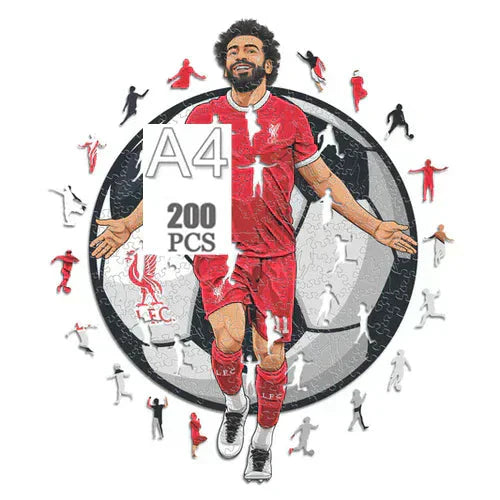 Mohamed Salah | 2D Wooden Puzzle
