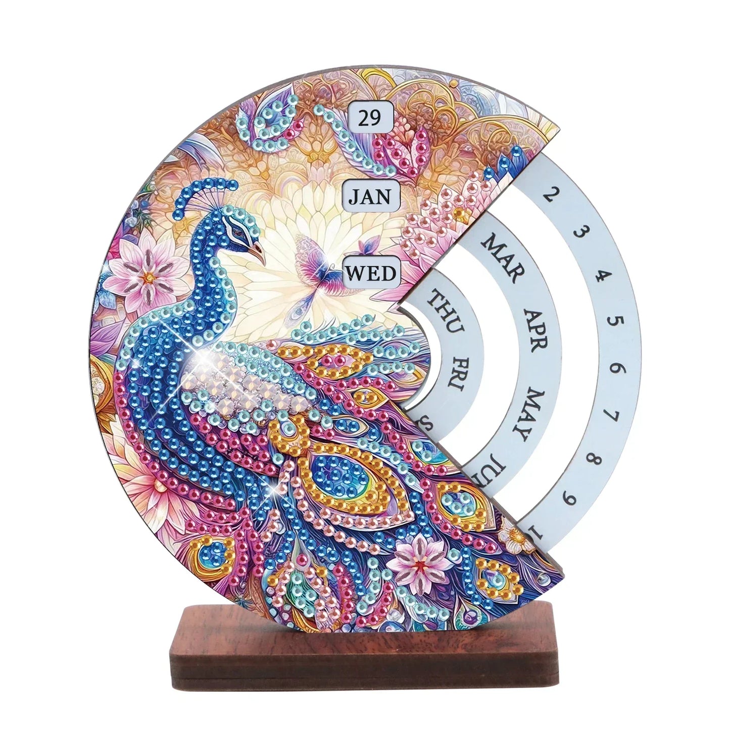Peacock | Calendar | Diamond painting