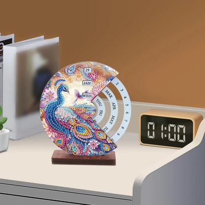 Peacock | Calendar | Diamond painting
