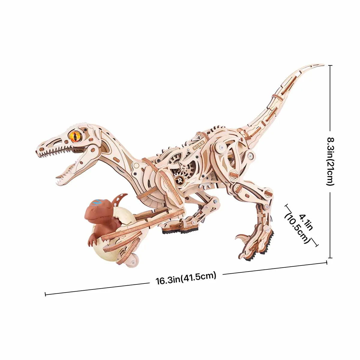 Velociraptor | 3D Puzzle