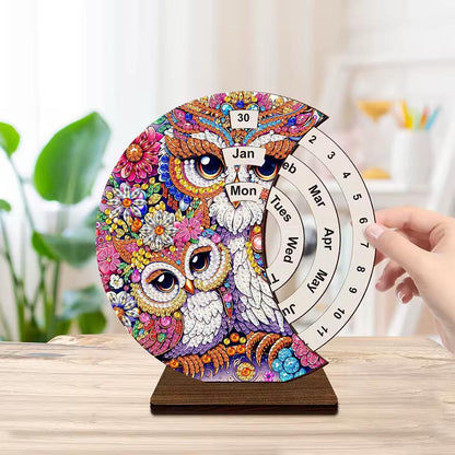 Owls | Calendar | Diamond painting