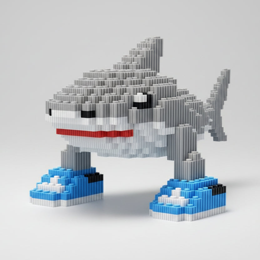 Shark with Shoes | Building Blocks