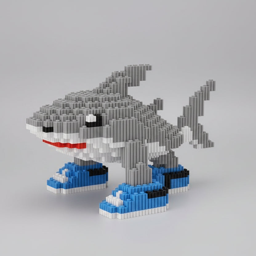 Shark with Shoes | Building Blocks